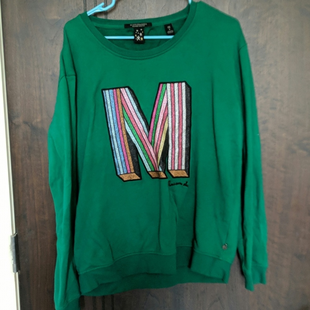 [Scotch & soda] green sweatshirt